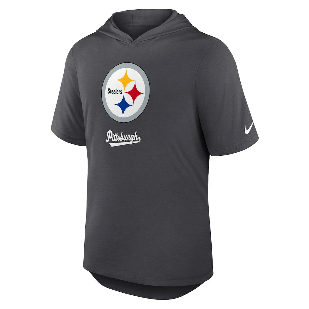 Pittsburgh Steelers Nike Tri-Blend Performance Hoodie T-Shirt