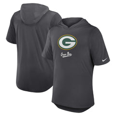 Green Bay Packers Nike Tri-Blend Performance Hoodie T-Shirt