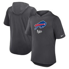 Buffalo Bills Nike Tri-Blend Performance Hoodie T-Shirt