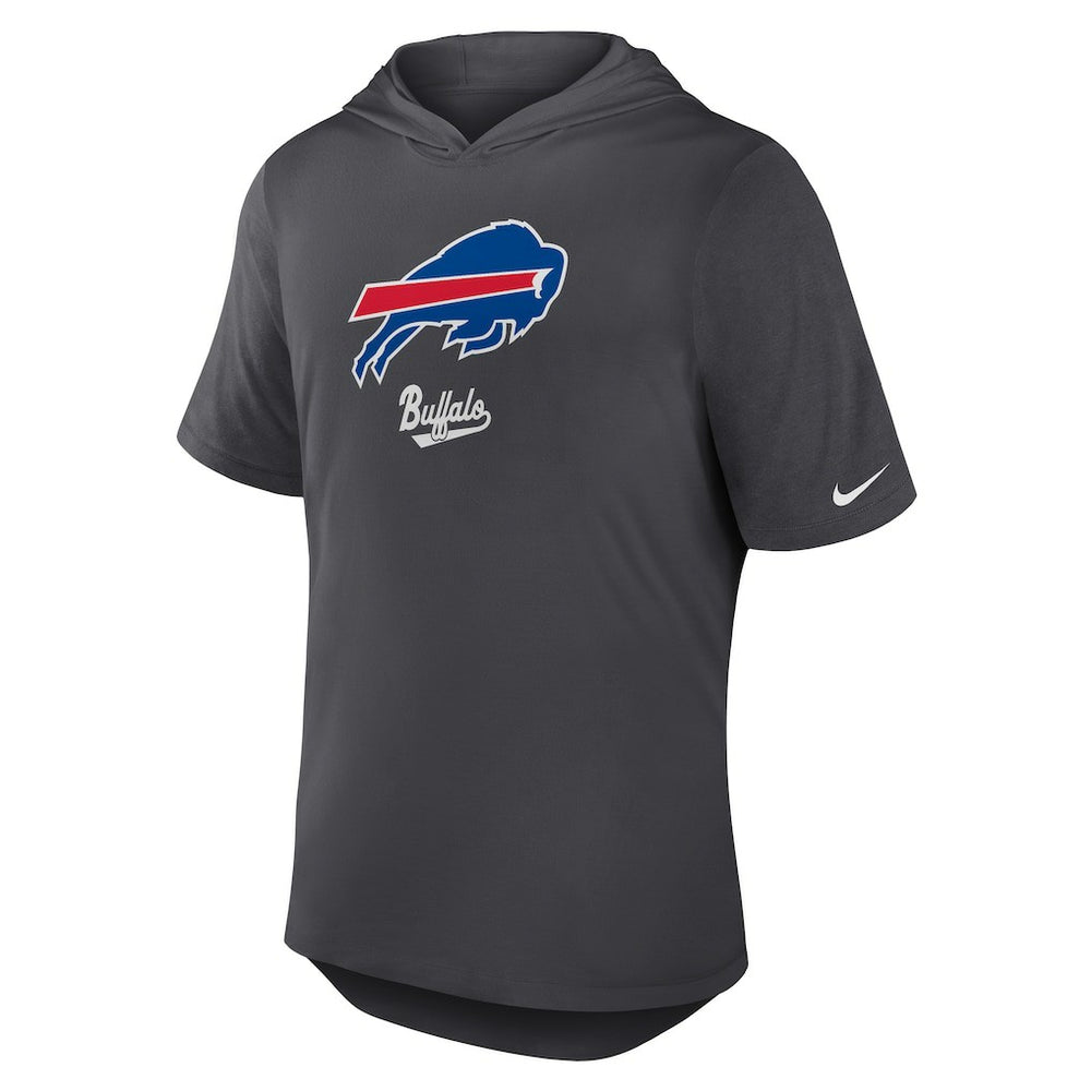 Buffalo Bills Nike Tri-Blend Performance Hoodie T-Shirt