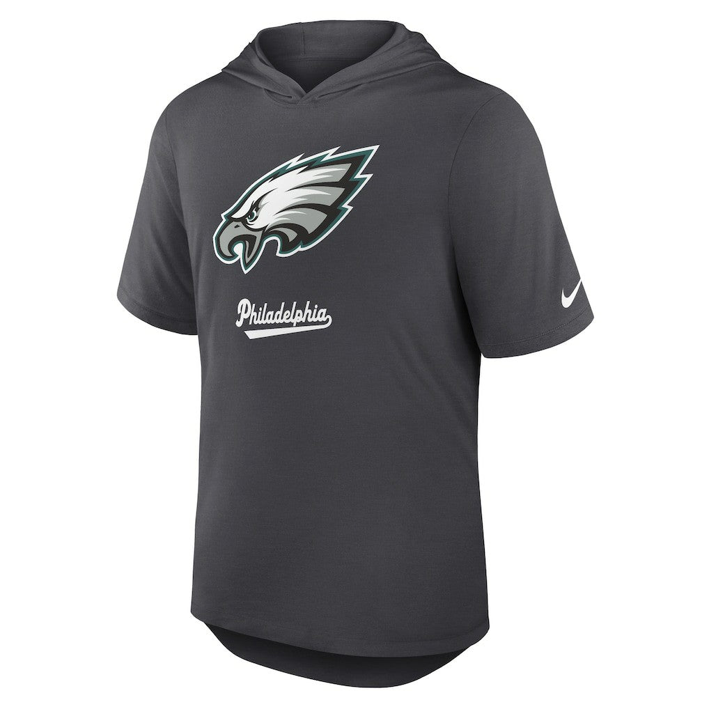 Philadelphia Eagles Nike Tri-Blend Performance Hoodie T-Shirt