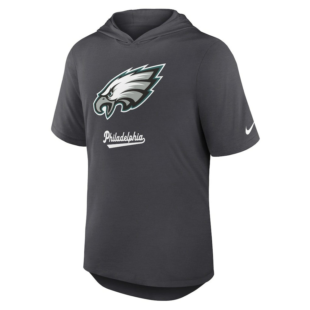Philadelphia Eagles Nike Tri-Blend Performance Hoodie T-Shirt