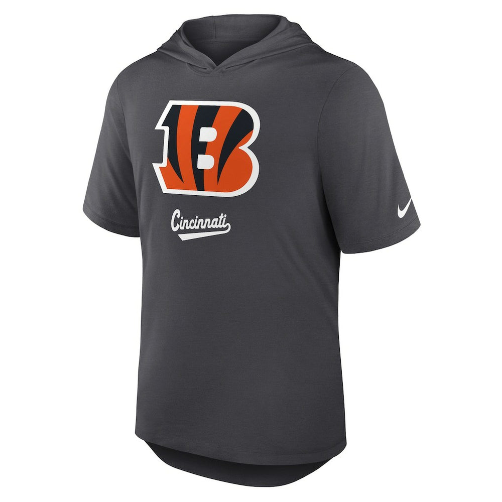 Cincinnati Bengals Nike Tri-Blend Performance Hoodie T-Shirt