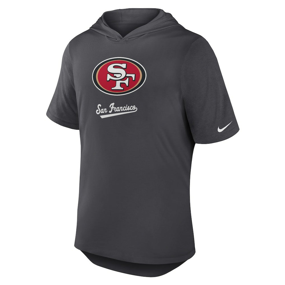 San Francisco 49ers Nike Tri-Blend Performance Hoodie T-Shirt
