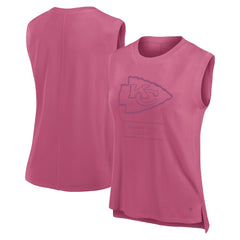 Kansas City Chiefs Fanatics Women's Studio Embrace Tank Top