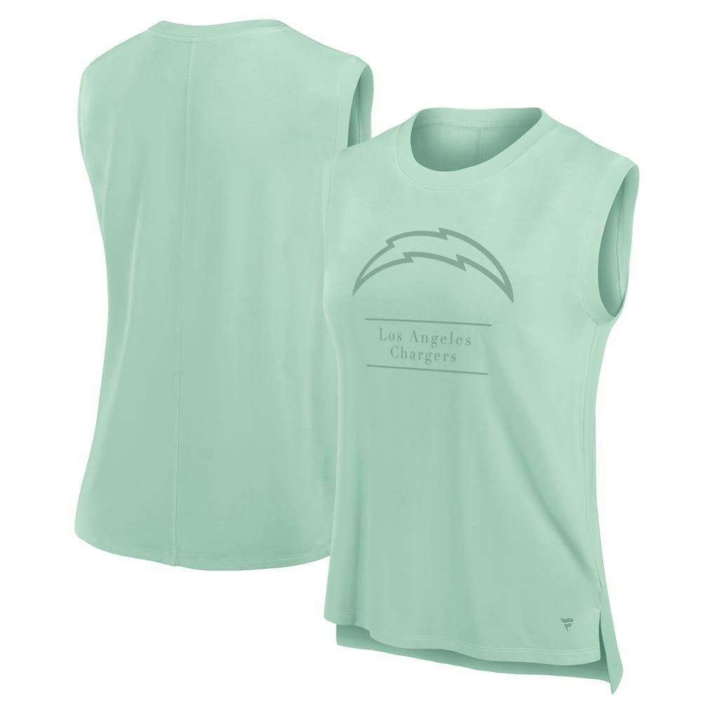 Los Angeles Chargers Fanatics Women's Studio Embrace Tank Top
