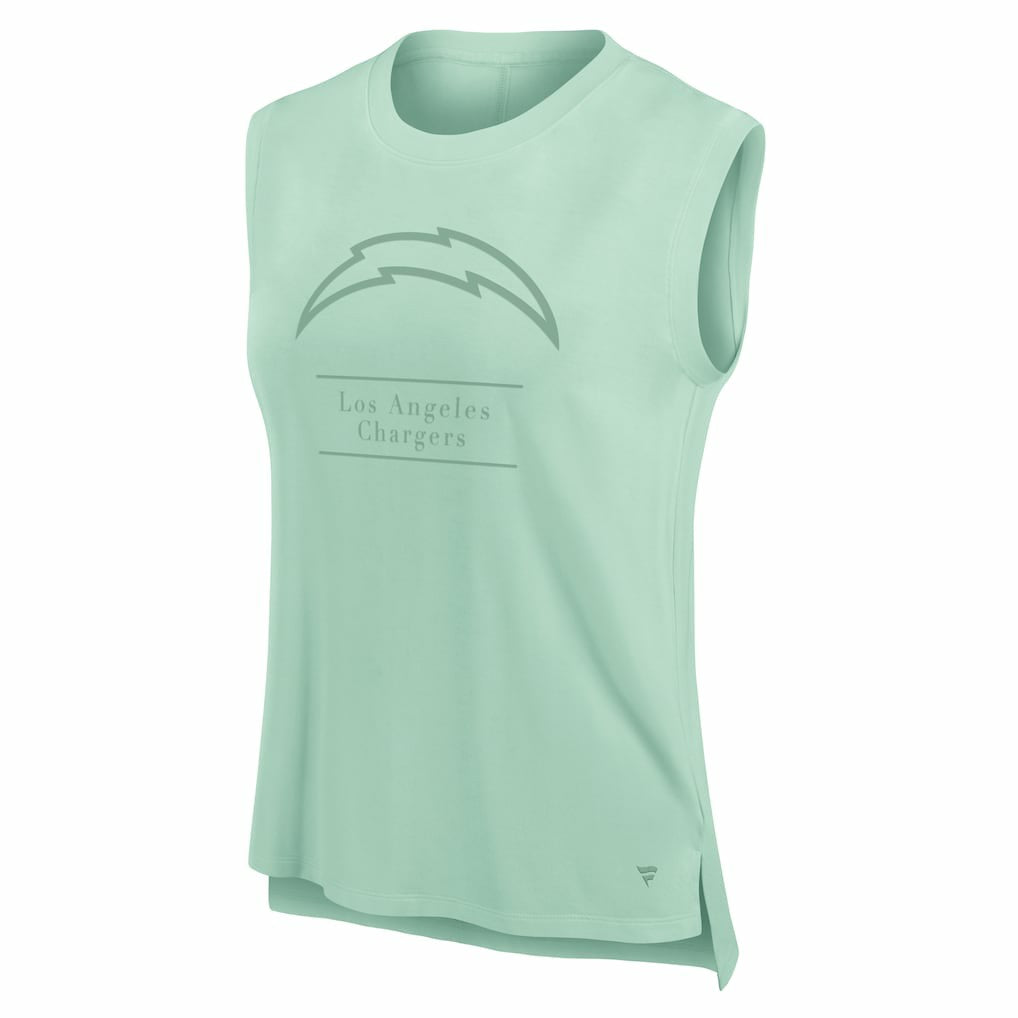 Los Angeles Chargers Fanatics Women's Studio Embrace Tank Top