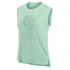 Los Angeles Rams Fanatics Women's Studio Embrace Tank Top