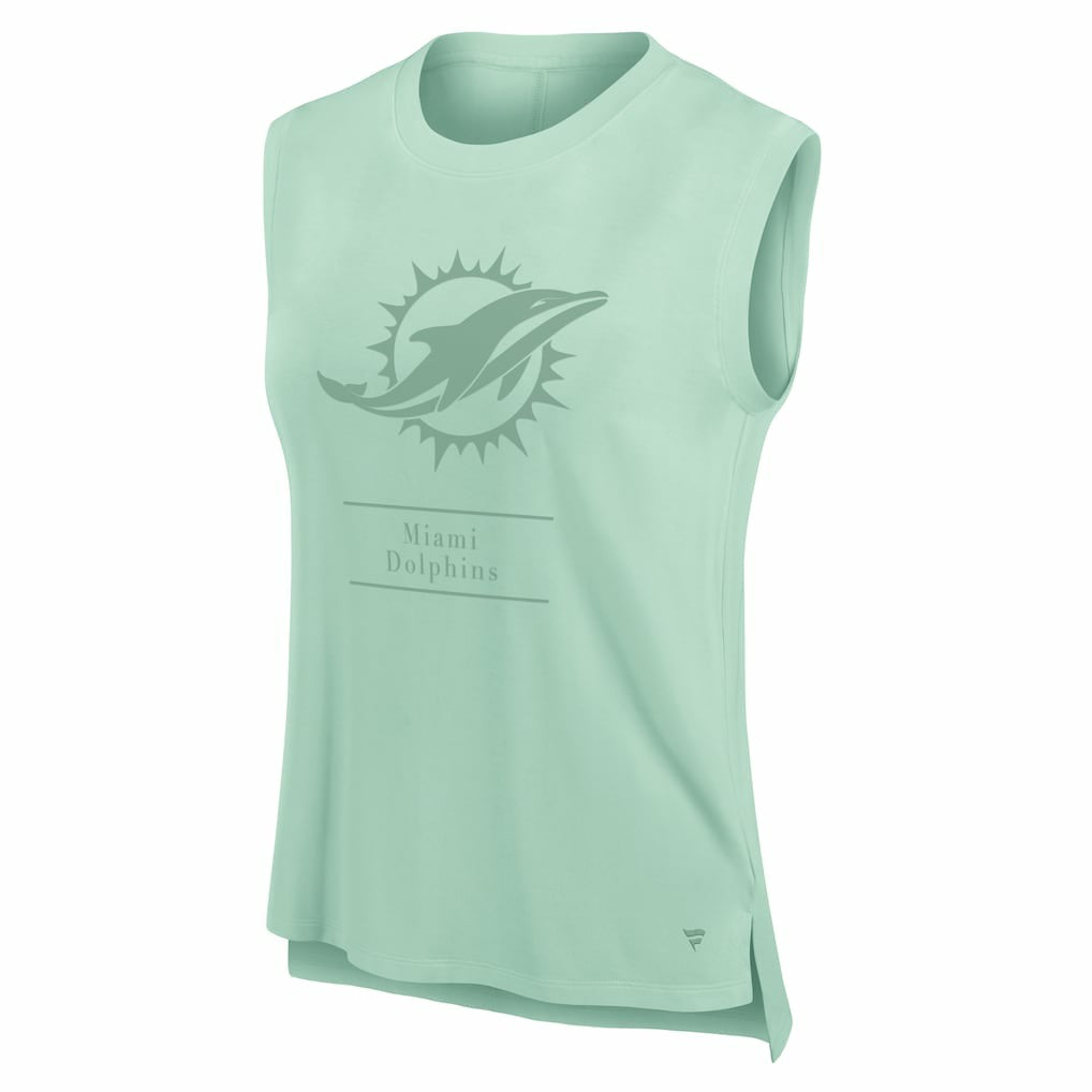 Miami Dolphins Fanatics Women's Studio Embrace Tank Top