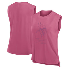 Minnesota Vikings Fanatics Women's Studio Embrace Tank Top