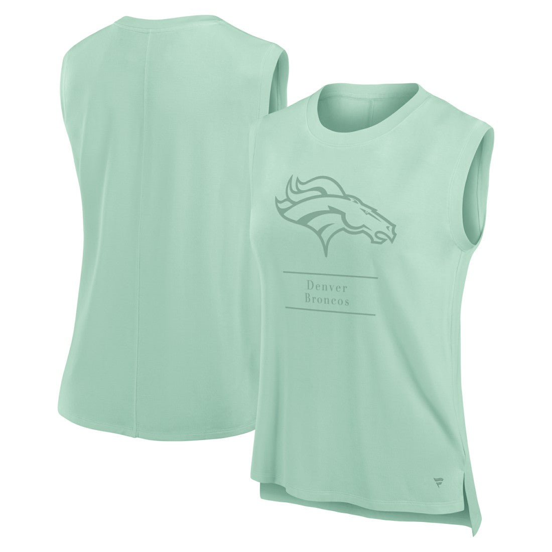 Denver Broncos Fanatics Women's Studio Embrace Tank Top