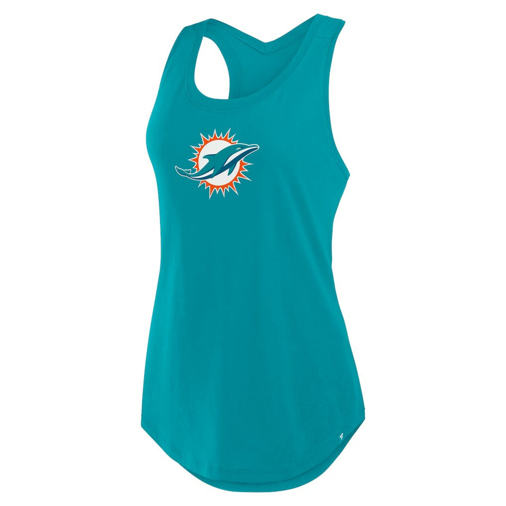 Miami Dolphins Fanatics Women's Iron Fan Tank Top