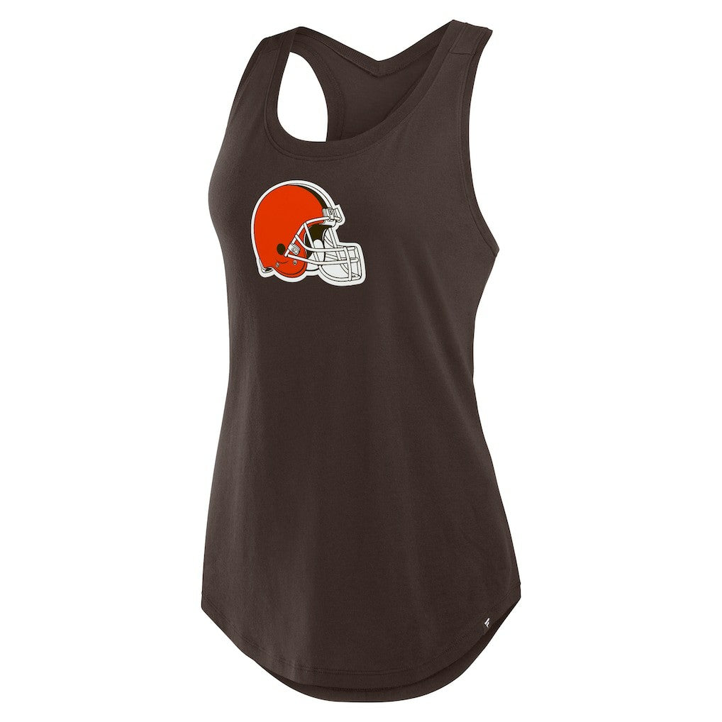 Cleveland Browns Fanatics Women's Iron Fan Tank Top