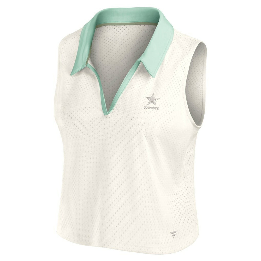 Dallas Cowboys Fanatics Women's Studio Wellness V-Neck Tank Top