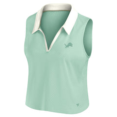 Detroit Lions Fanatics Women's Studio Wellness V-Neck Tank Top