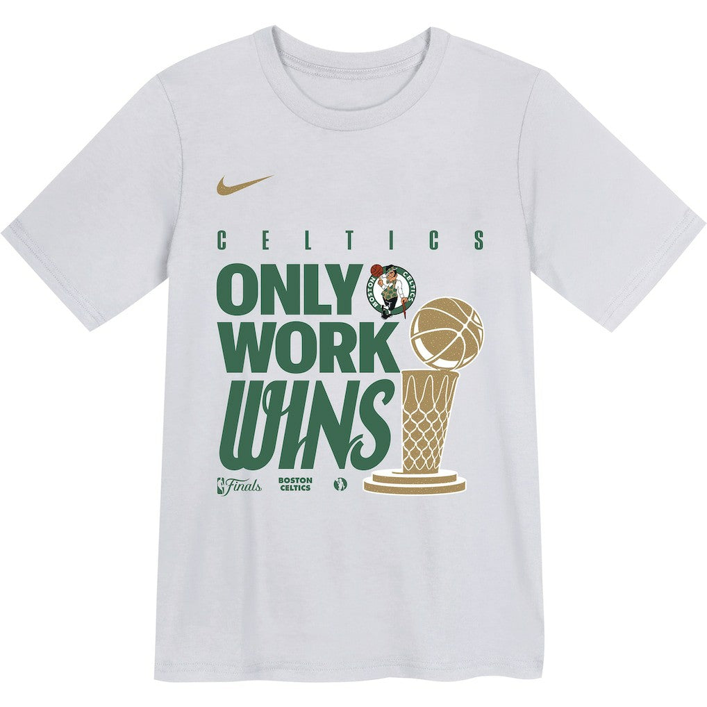 Boston Celtics Youth 2024 NBA Finals Champions Celebration Parade T-Shirt Online