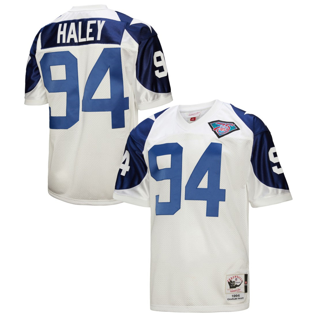 Dallas Cowboys Mitchell & Ness Charles Haley  1994 Authentic Throwback Retired Player Jersey
