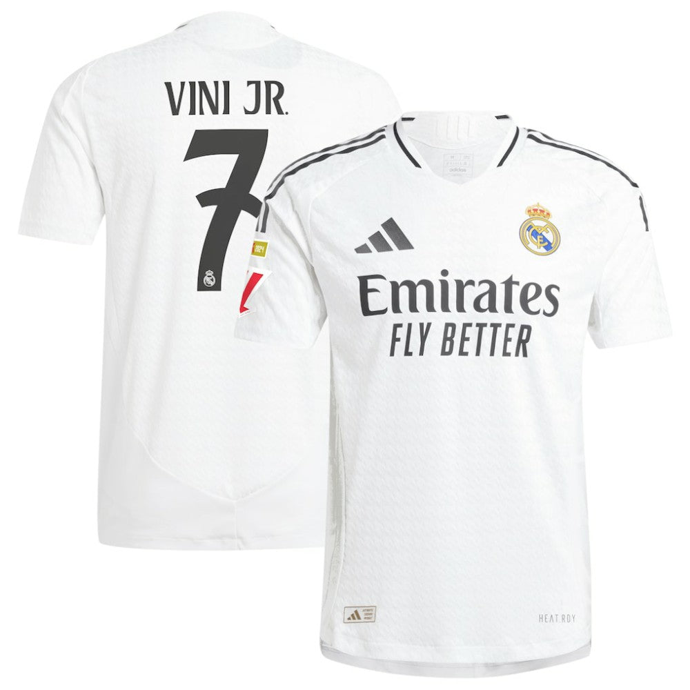 Vini Jr. Real Madrid 2024/25 Home Player Jersey White - Adidas