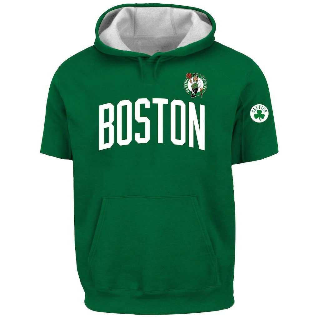 Jayson Tatum Boston Celtics Big & Tall Short Sleeve Hoodie Discount