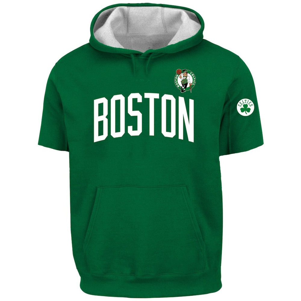 Jayson Tatum Boston Celtics Big & Tall Short Sleeve Hoodie Discount