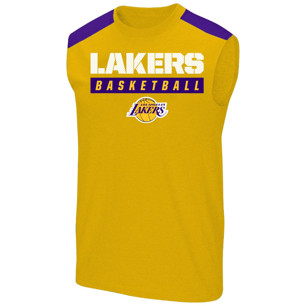 LeBron James Los Angeles Lakers Profile Big & Tall Player Muscle Tank Outlet
