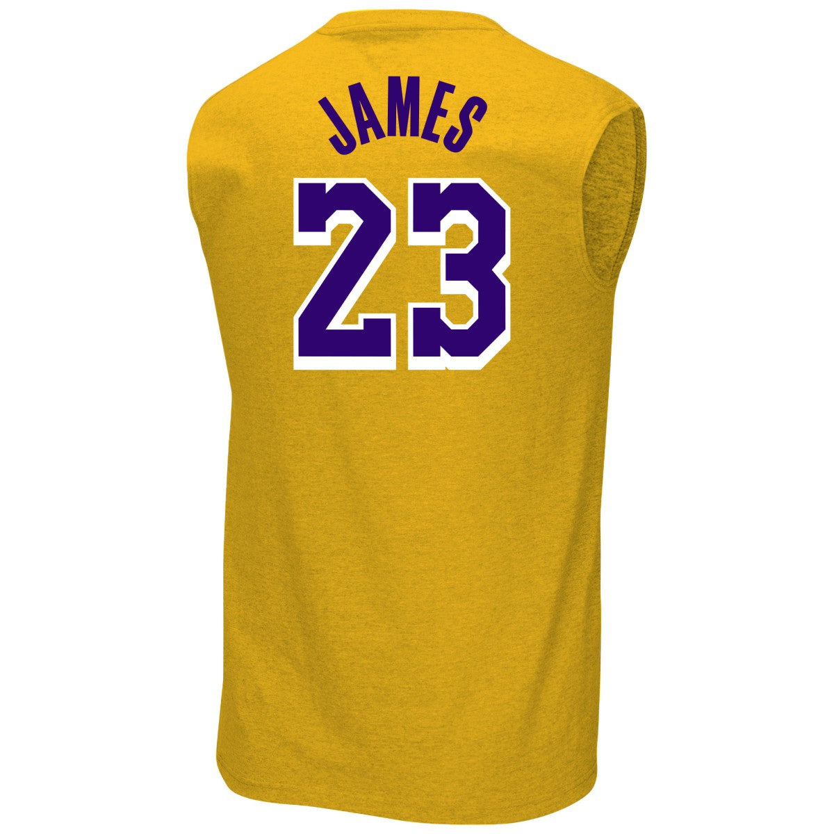 LeBron James Los Angeles Lakers Profile Big & Tall Player Muscle Tank Outlet