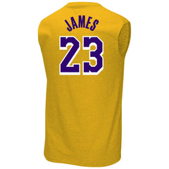 LeBron James Los Angeles Lakers Profile Big & Tall Player Muscle Tank Outlet