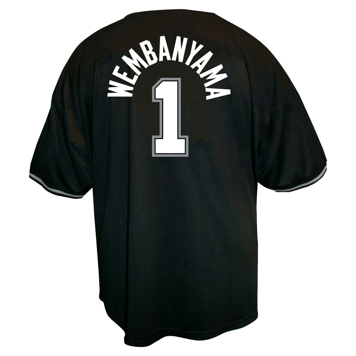 Victor Wembanyama San Antonio Spurs Profile Big & Tall Name & Number Button-Up Jersey New