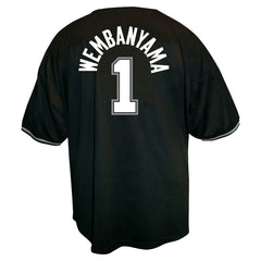 Victor Wembanyama San Antonio Spurs Profile Big & Tall Name & Number Button-Up Jersey New