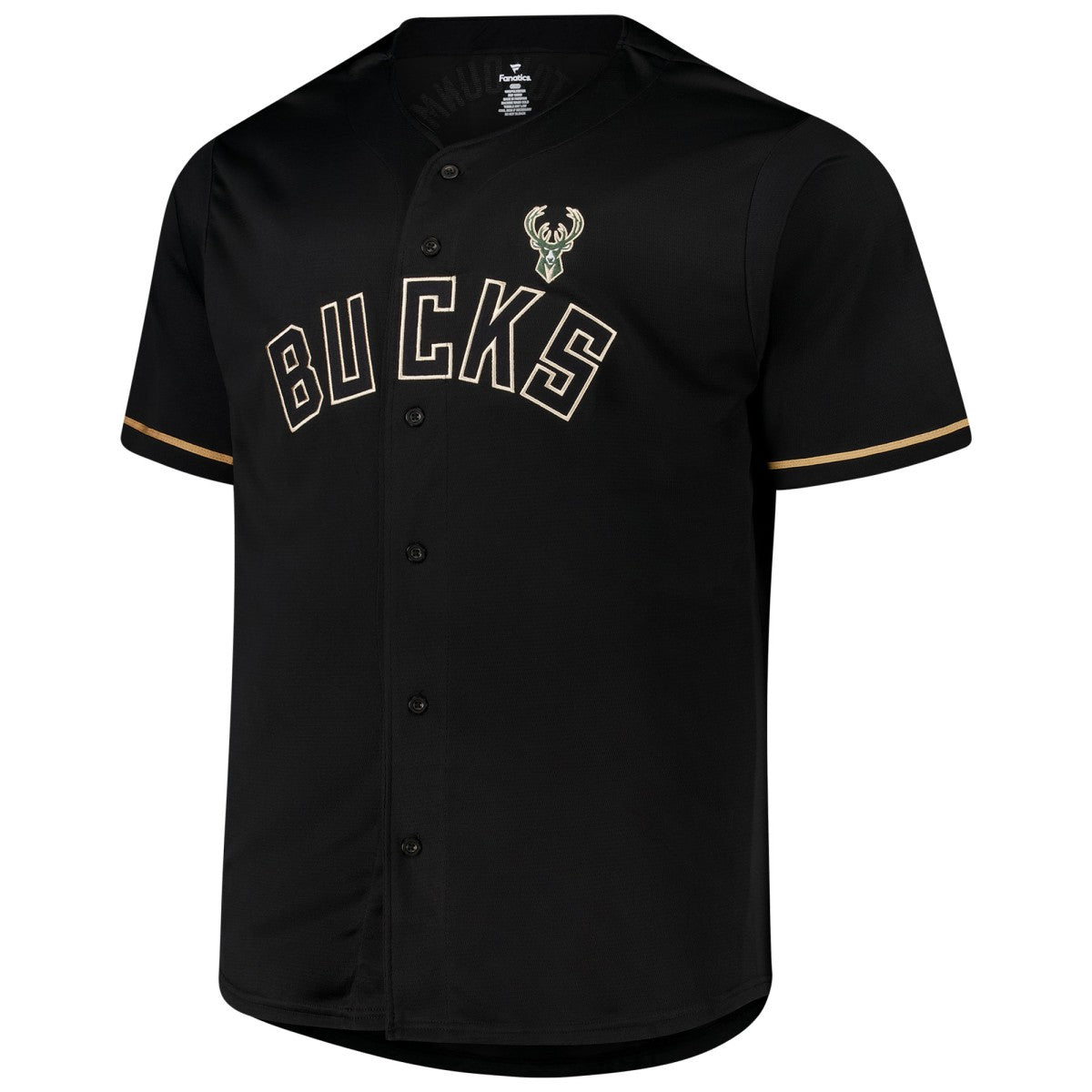 Giannis Antetokounmpo Milwaukee Bucks Profile Big & Tall Name & Number Button-Up Jersey Online