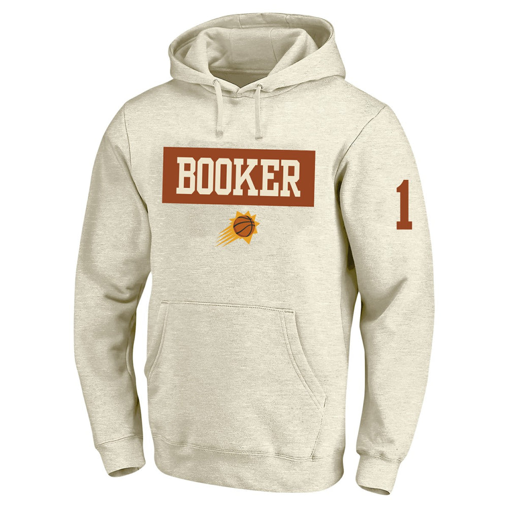 Devin Booker Phoenix Suns Profile Big & Tall Player Double Face Tri-Blend Pullover Hoodie Discount