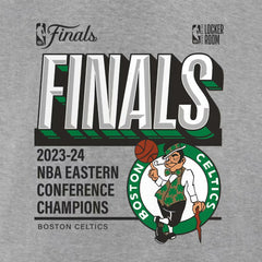 Boston Celtics 2024 Eastern Conference Champions Locker Room Big & Tall T-Shirt For Sale