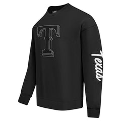 Texas Rangers Pro Standard Paint The City Dropped Shoulder Pullover Sweatshirt | MLB US