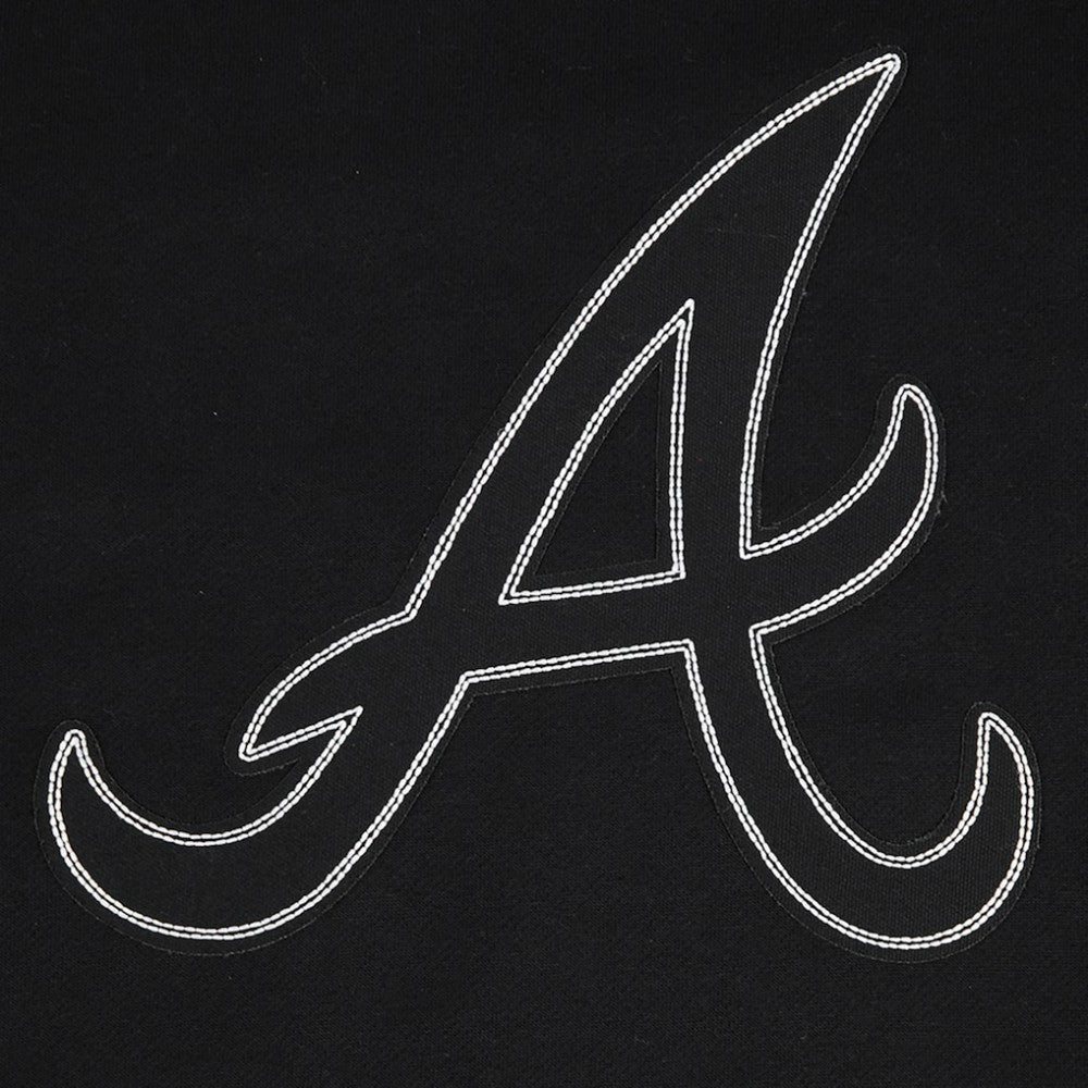 Atlanta Braves Pro Standard Paint The City Dropped Shoulder Pullover Sweatshirt | MLB US