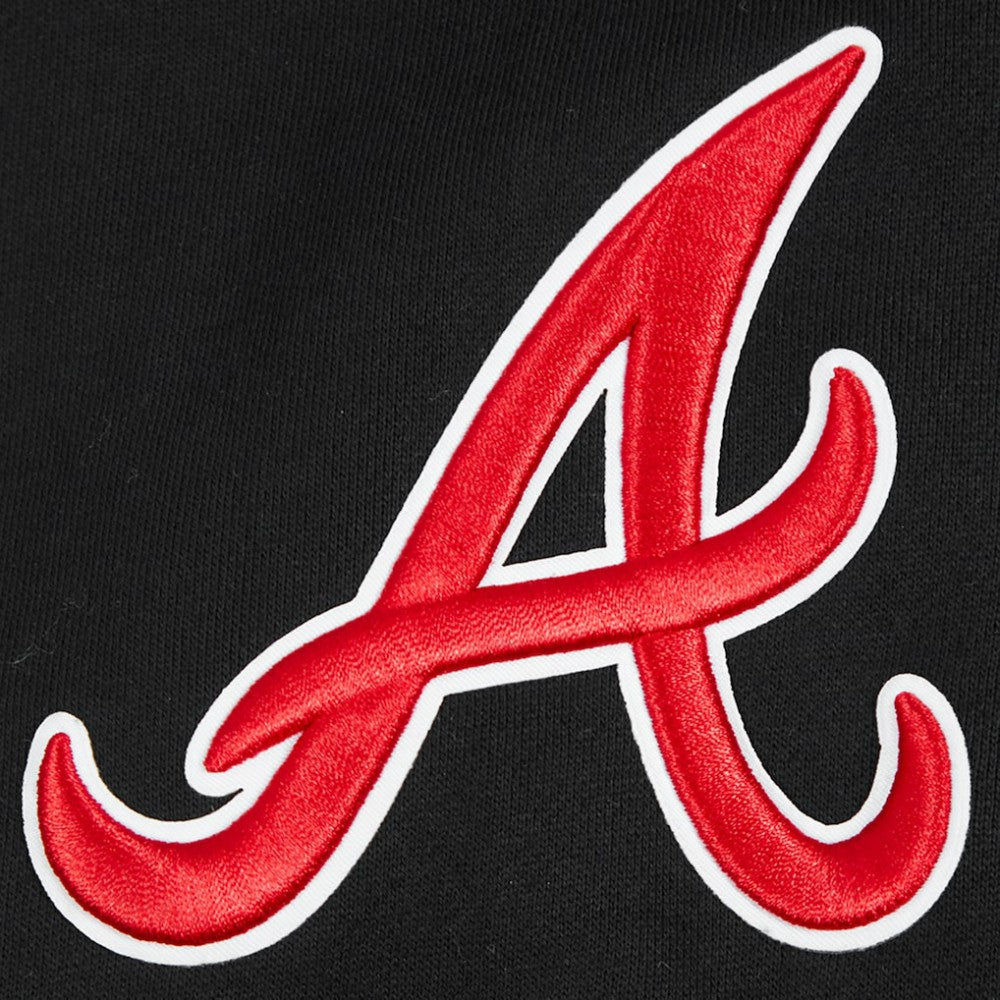 Atlanta Braves Pro Standard Paint The City Dropped Shoulder Pullover Sweatshirt | MLB US