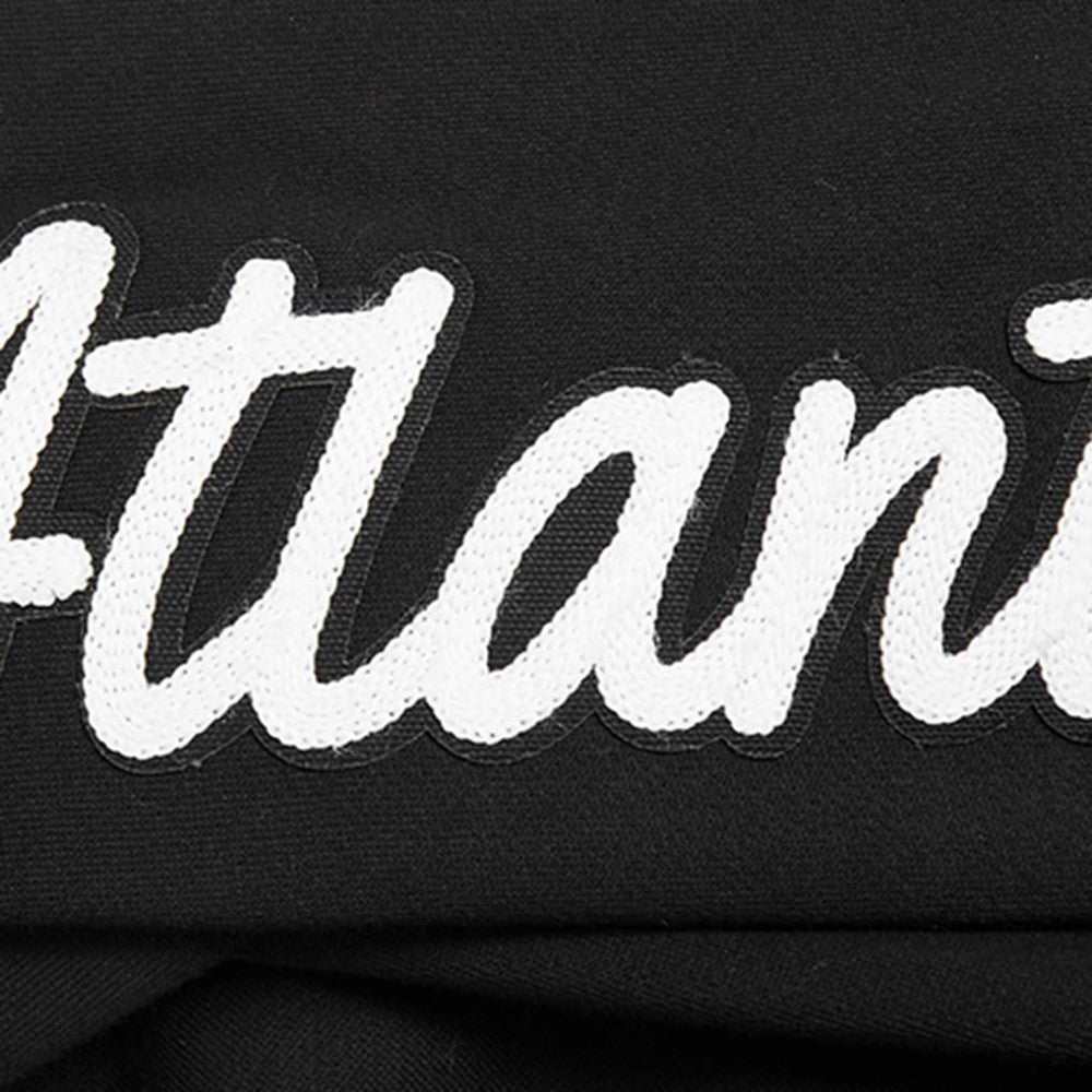 Atlanta Braves Pro Standard Paint The City Dropped Shoulder Pullover Sweatshirt | MLB US