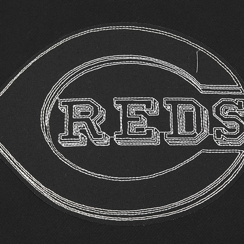 Cincinnati Reds Pro Standard Paint The City Dropped Shoulder Pullover Sweatshirt | MLB Outlet
