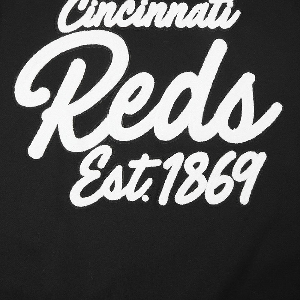 Cincinnati Reds Pro Standard Paint The City Dropped Shoulder Pullover Sweatshirt | MLB Outlet