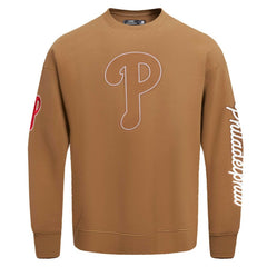 Philadelphia Phillies Pro Standard Paint The City Dropped Shoulder Pullover Sweatshirt | MLB Outlet