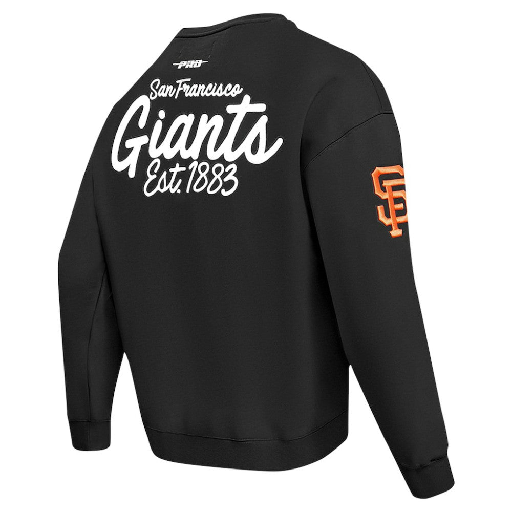 San Francisco Giants Pro Standard Paint The City Dropped Shoulder Pullover Sweatshirt | MLB Discount