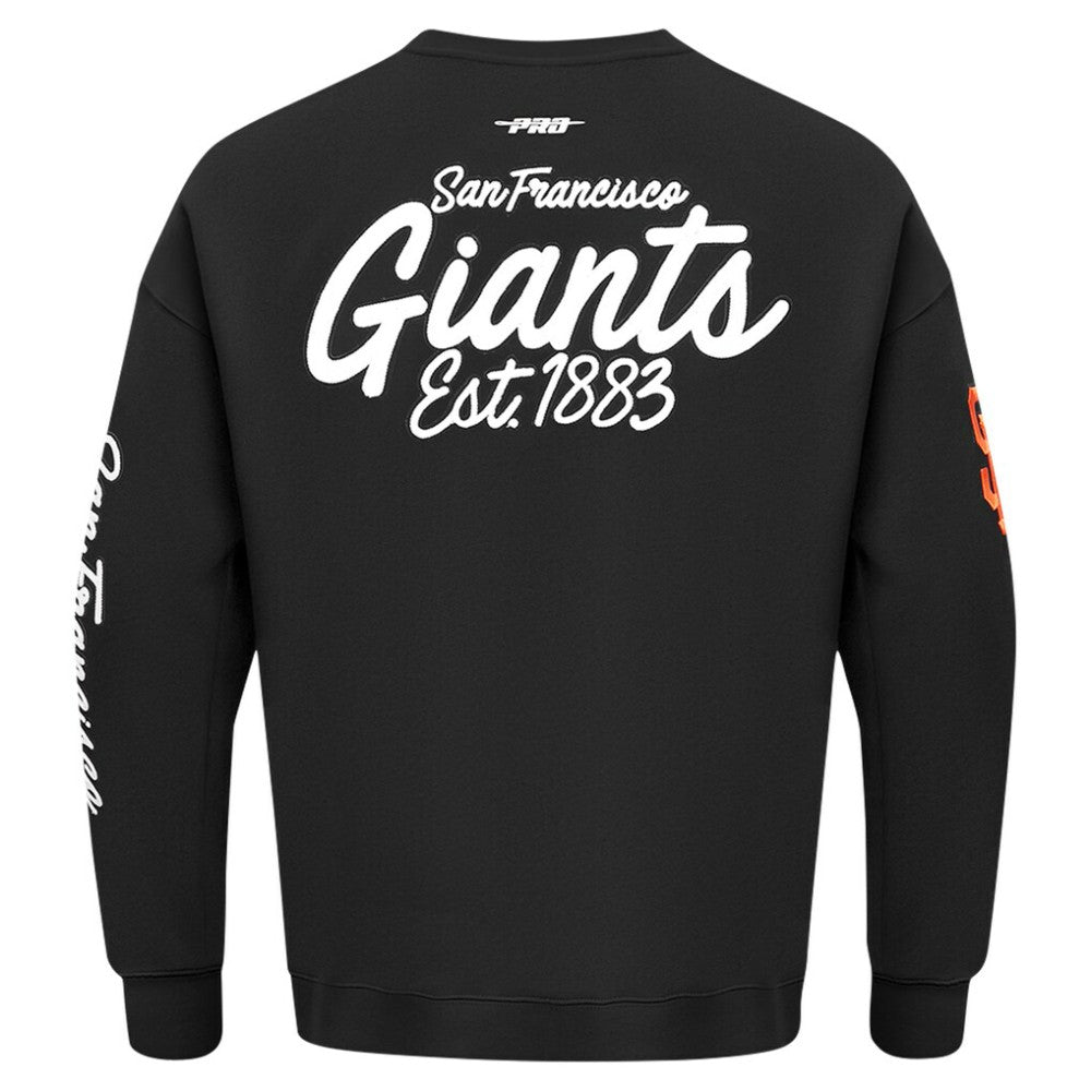 San Francisco Giants Pro Standard Paint The City Dropped Shoulder Pullover Sweatshirt | MLB Discount