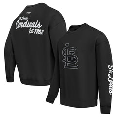 St. Louis Cardinals Pro Standard Paint The City Dropped Shoulder Pullover Sweatshirt | MLB Online