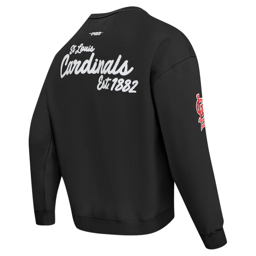 St. Louis Cardinals Pro Standard Paint The City Dropped Shoulder Pullover Sweatshirt | MLB Online
