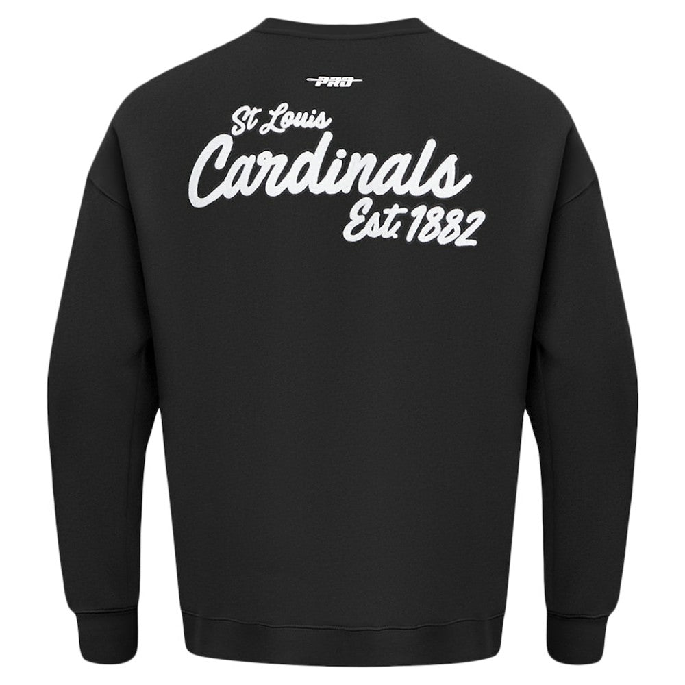 St. Louis Cardinals Pro Standard Paint The City Dropped Shoulder Pullover Sweatshirt | MLB Online