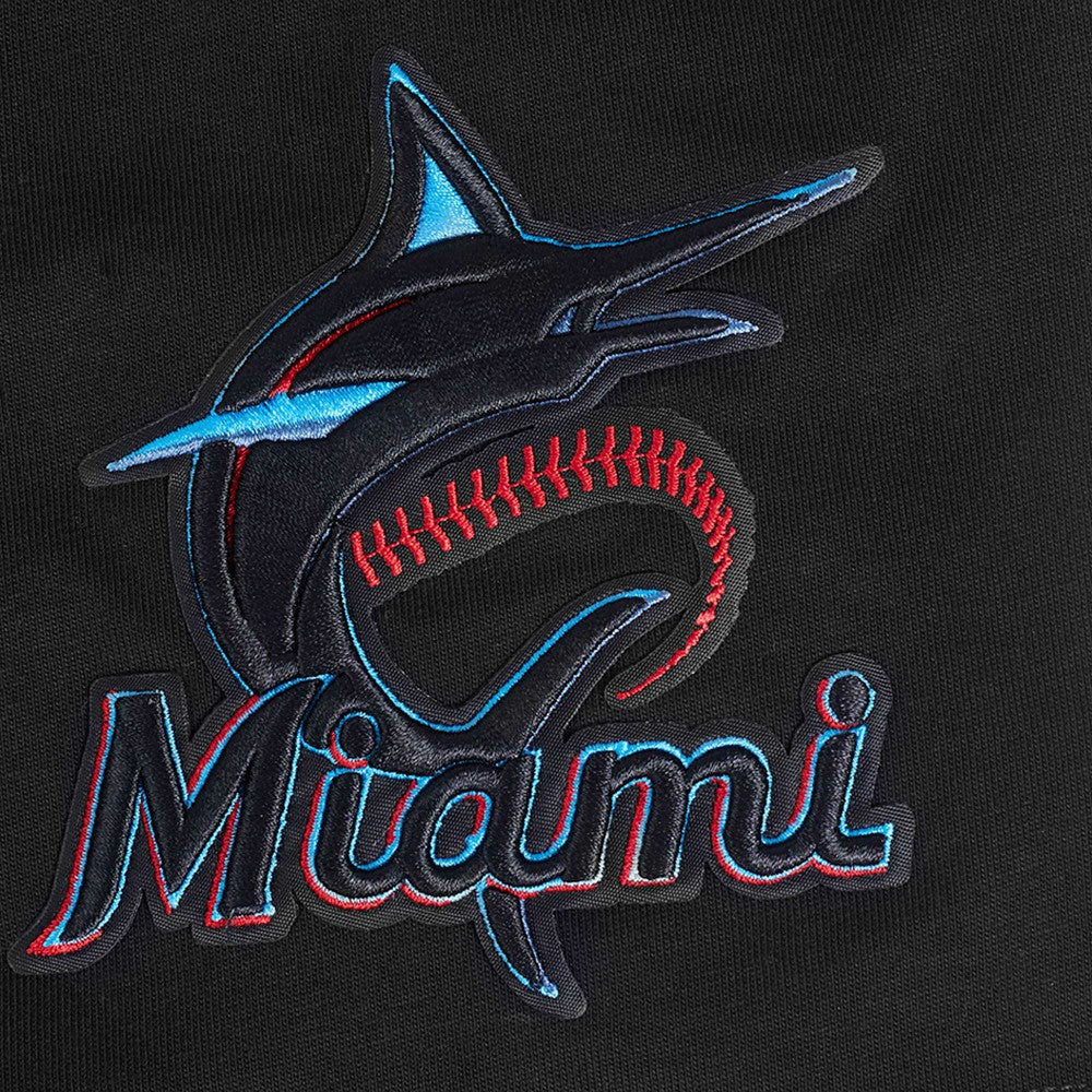Miami Marlins Pro Standard Turn It Up Dropped Shoulder T-Shirt | MLB Discount