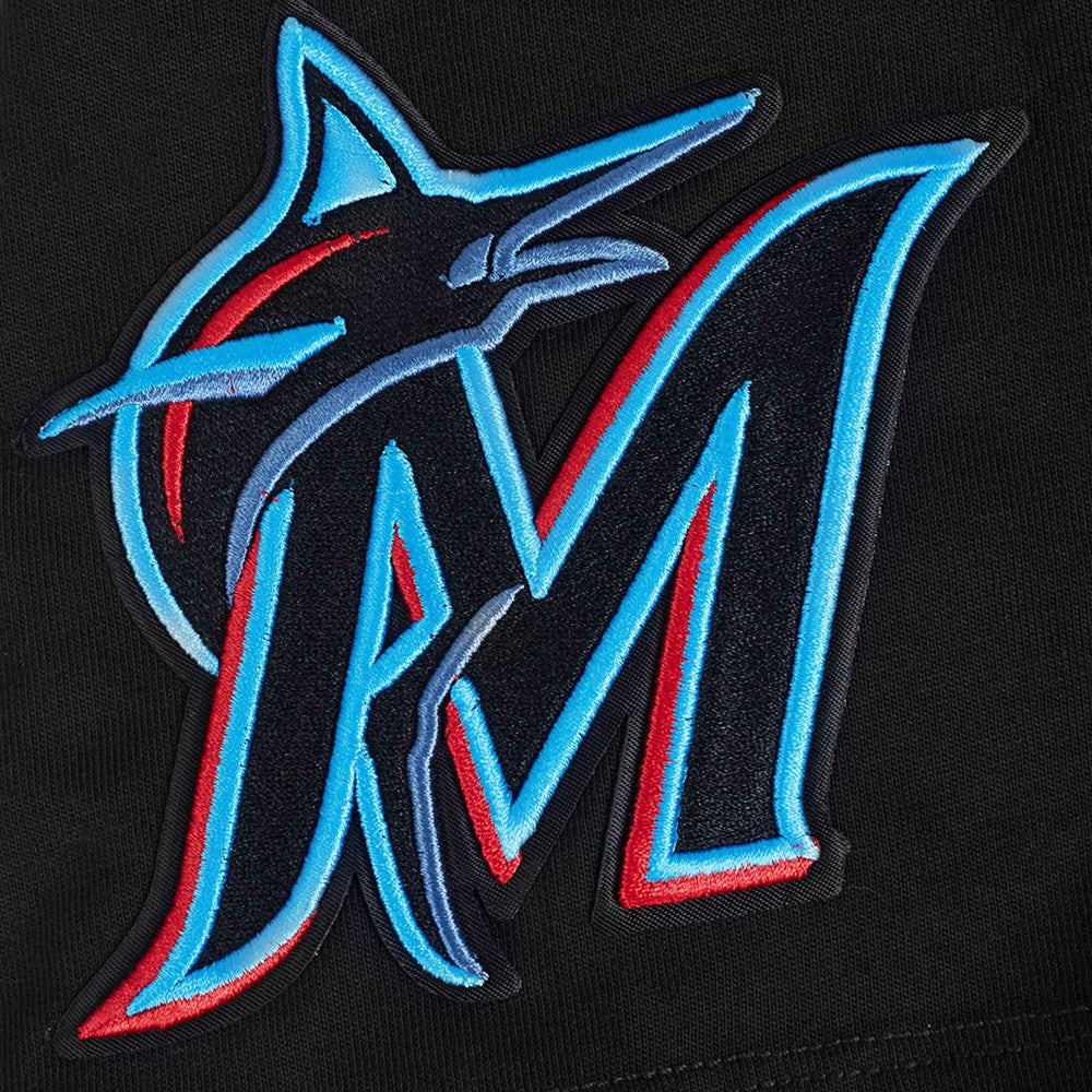 Miami Marlins Pro Standard Turn It Up Dropped Shoulder T-Shirt | MLB Discount