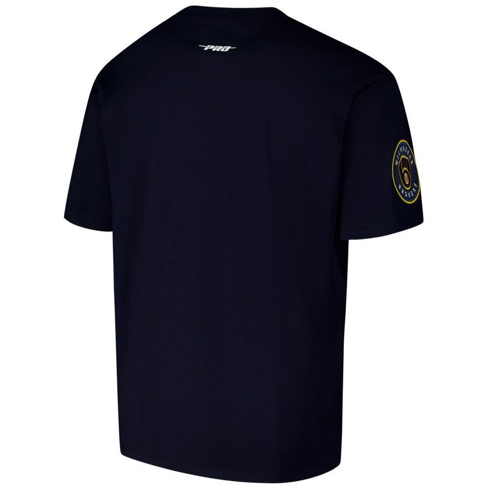 Milwaukee Brewers Pro Standard Turn It Up Dropped Shoulder T-Shirt | MLB Near me