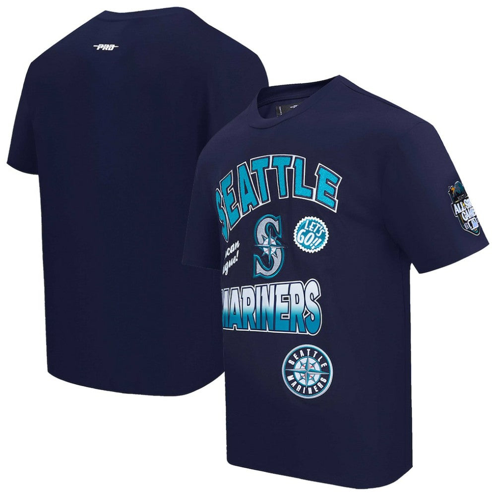 Seattle Mariners Pro Standard Turn It Up Dropped Shoulder T-Shirt | MLB New