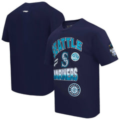 Seattle Mariners Pro Standard Turn It Up Dropped Shoulder T-Shirt | MLB New