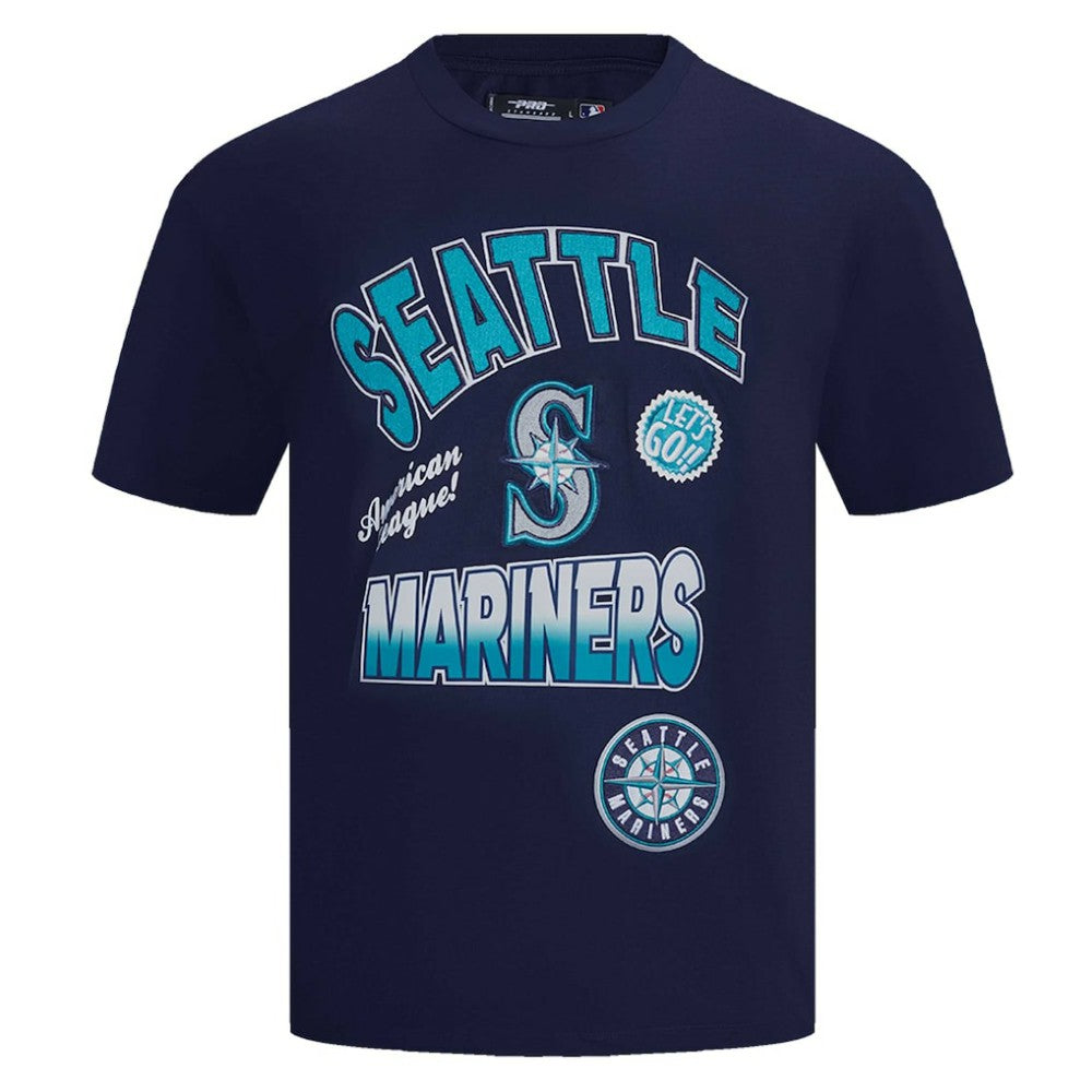 Seattle Mariners Pro Standard Turn It Up Dropped Shoulder T-Shirt | MLB New